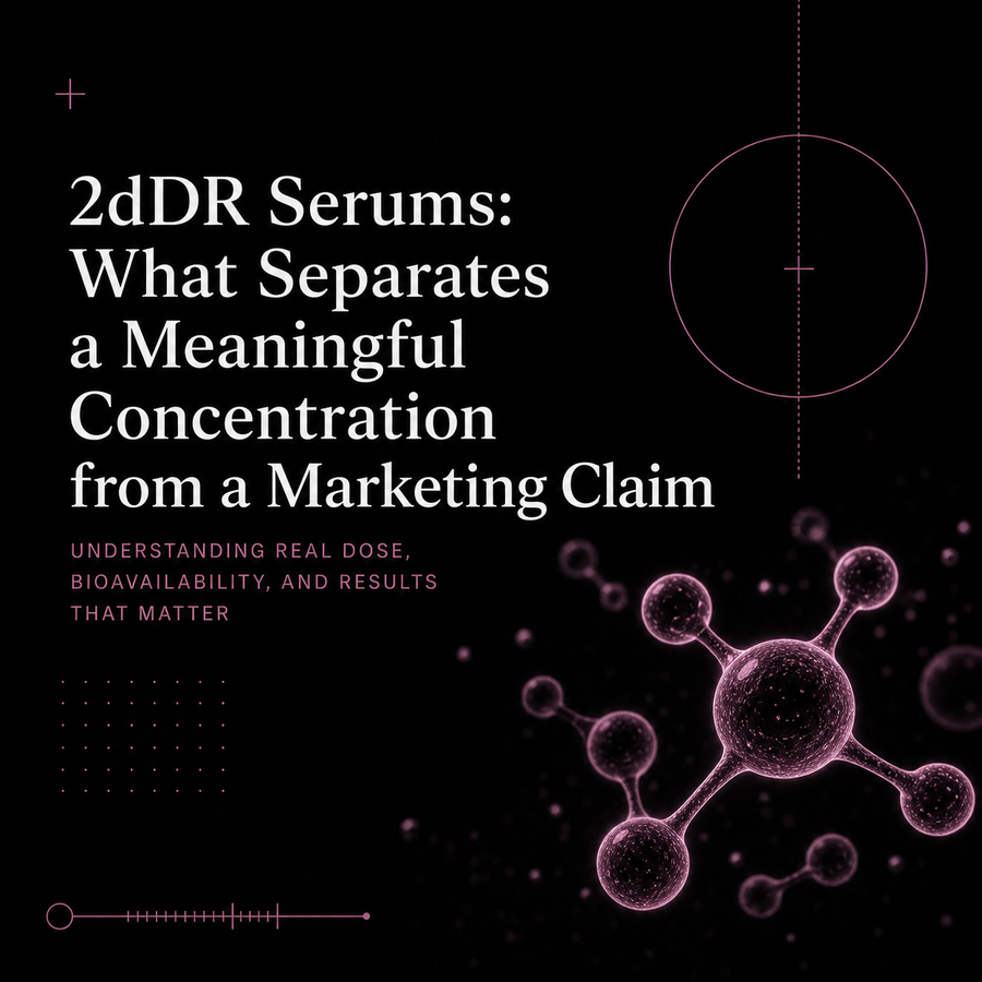 2dDR Hair Serums: What Separates a Meaningful Concentration from a Marketing Claim