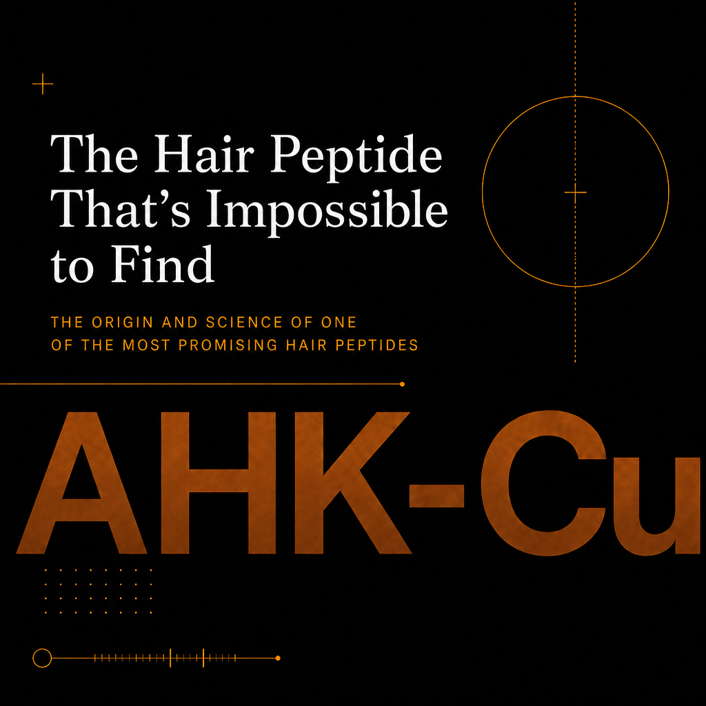 AHK-Cu: The Hair Copper Peptide That's Nearly Impossible to Find in th – AmpleLab