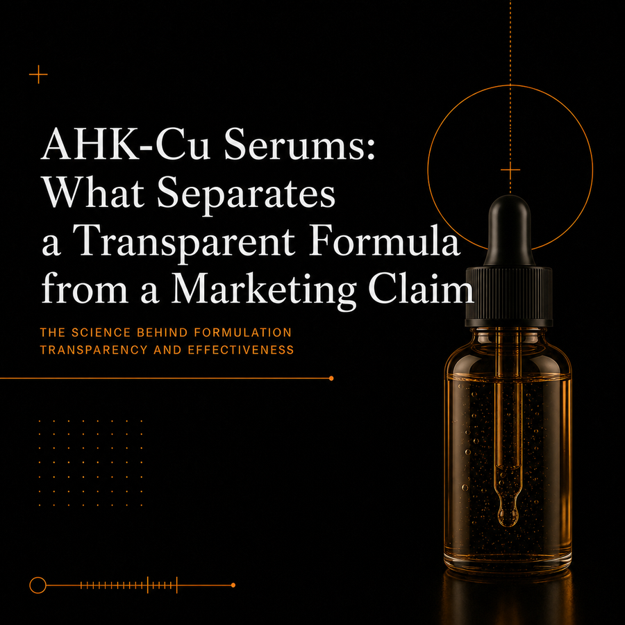 AHK-Cu Serums: What Separates a Transparent UK Formula from a Marketing Claim