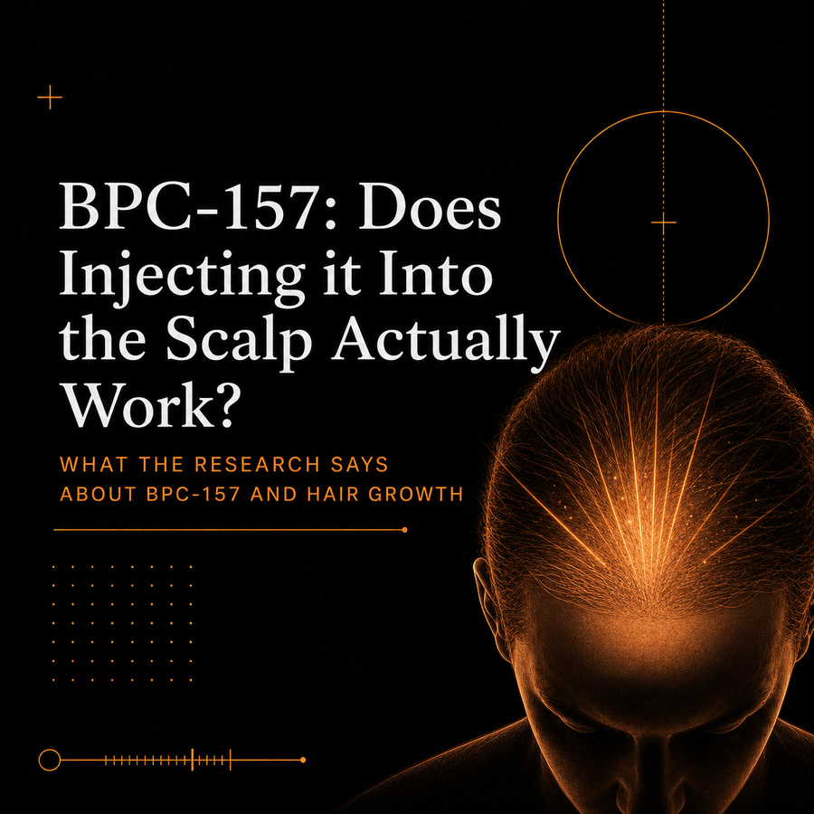 BPC-157 for Hair Loss: Does Injecting it Into the Scalp Actually Work?