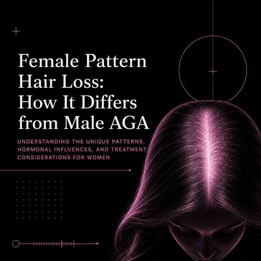 Female Pattern Hair Loss: How It Differs from Male AGA
