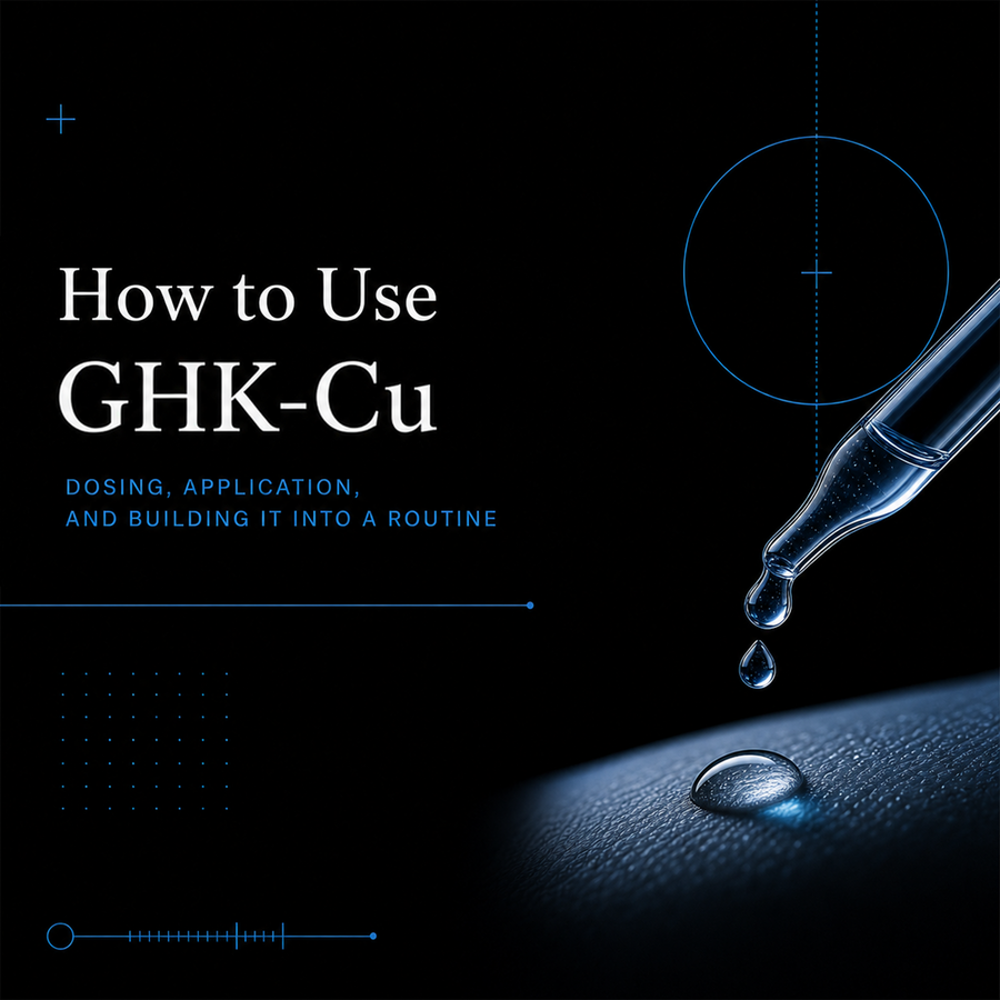 How to Use GHK-Cu: Dosing, Application, and Building It Into a Routine