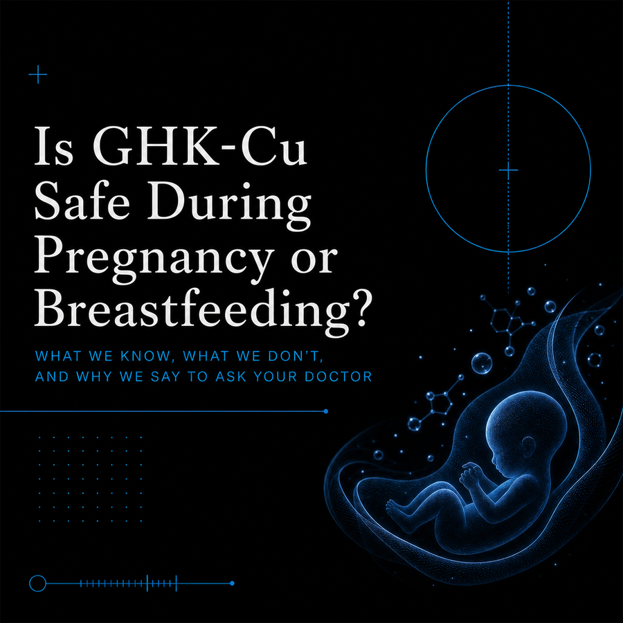 Is GHK-Cu Safe During Pregnancy or Breastfeeding? What We Know, What We Don't