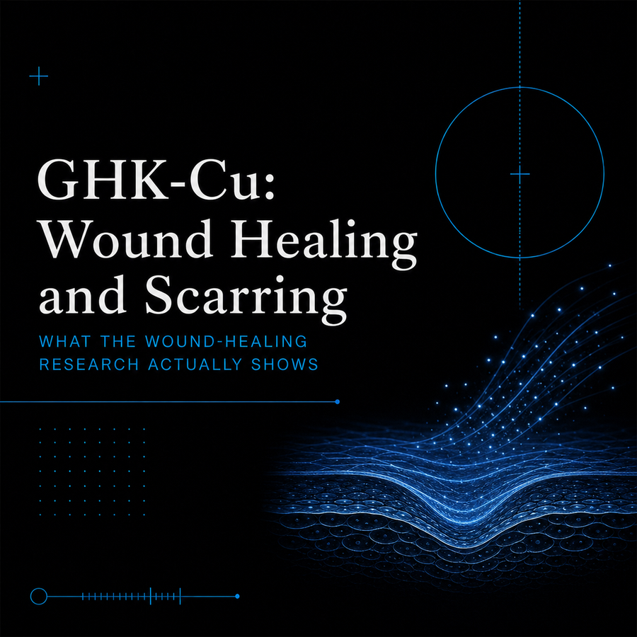 GHK-Cu and Scarring: What the Wound-Healing Research Actually Shows