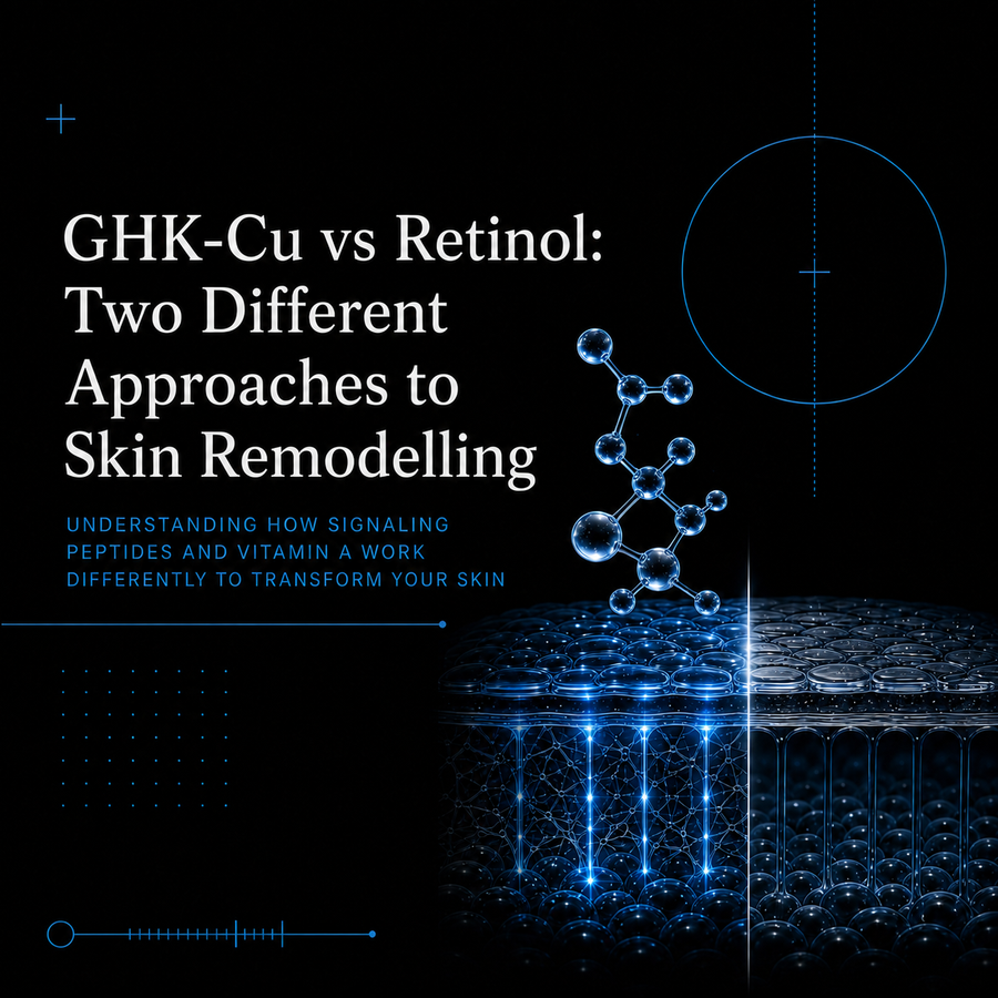 GHK-Cu vs Retinol: Two Different Approaches to Skin Remodelling