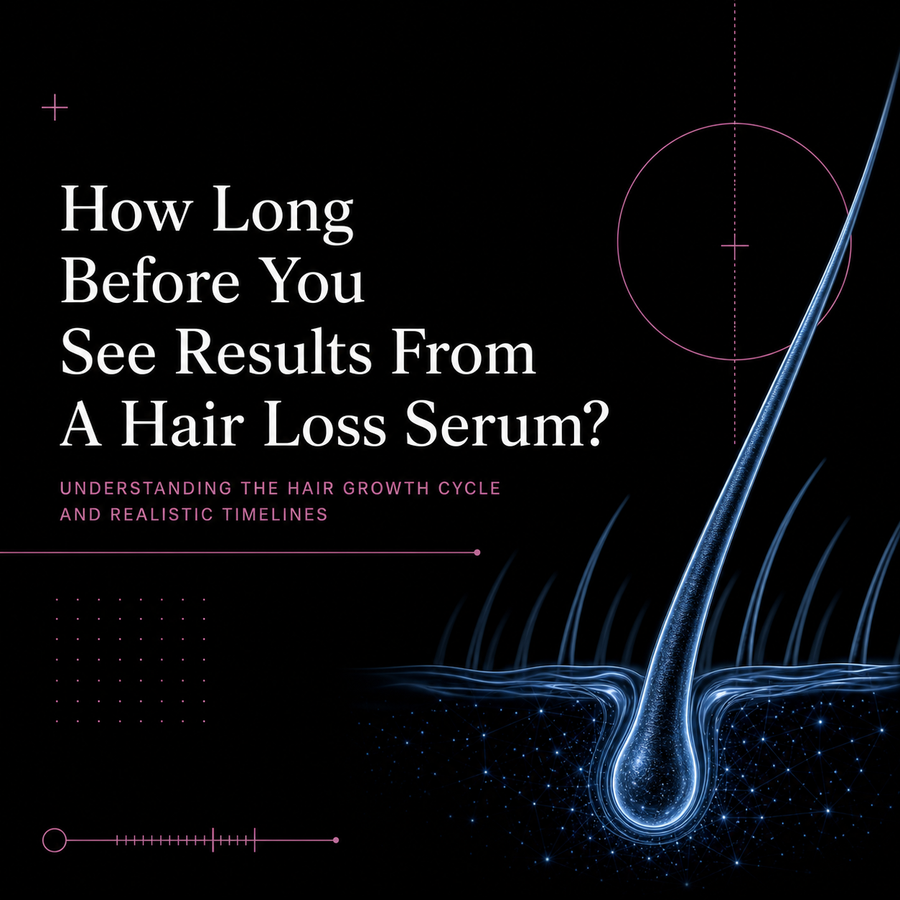 How Long Before You See Results from a Hair Loss Serum?