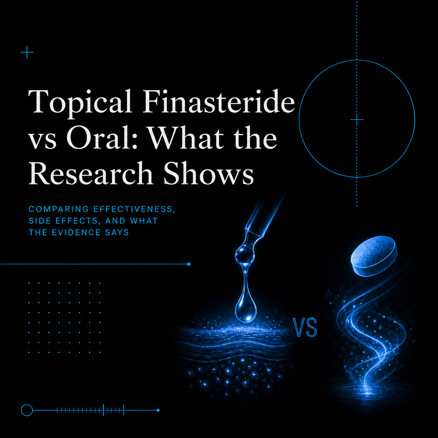 Topical Finasteride vs Oral: What the Research Shows at Very Low Concentrations