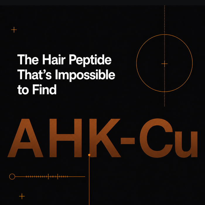 AHK-Cu: The Hair Copper Peptide That's Nearly Impossible to Find in the UK