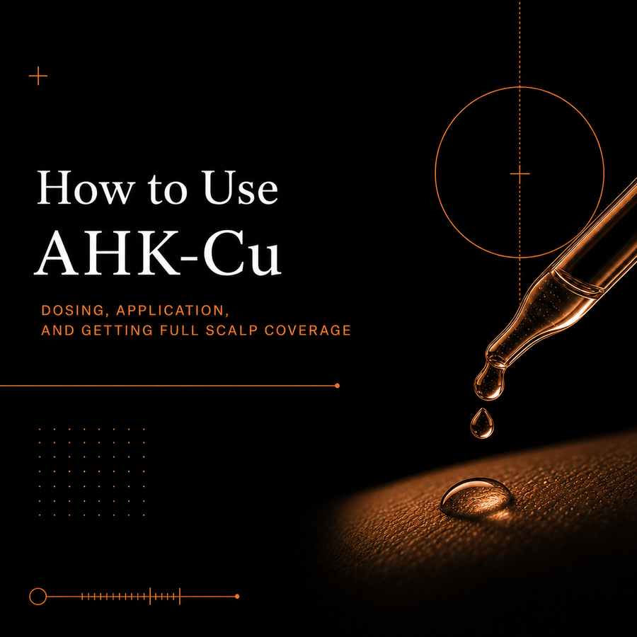 How to Use AHK-Cu: Dosing, Application, and Getting Full Scalp Coverage