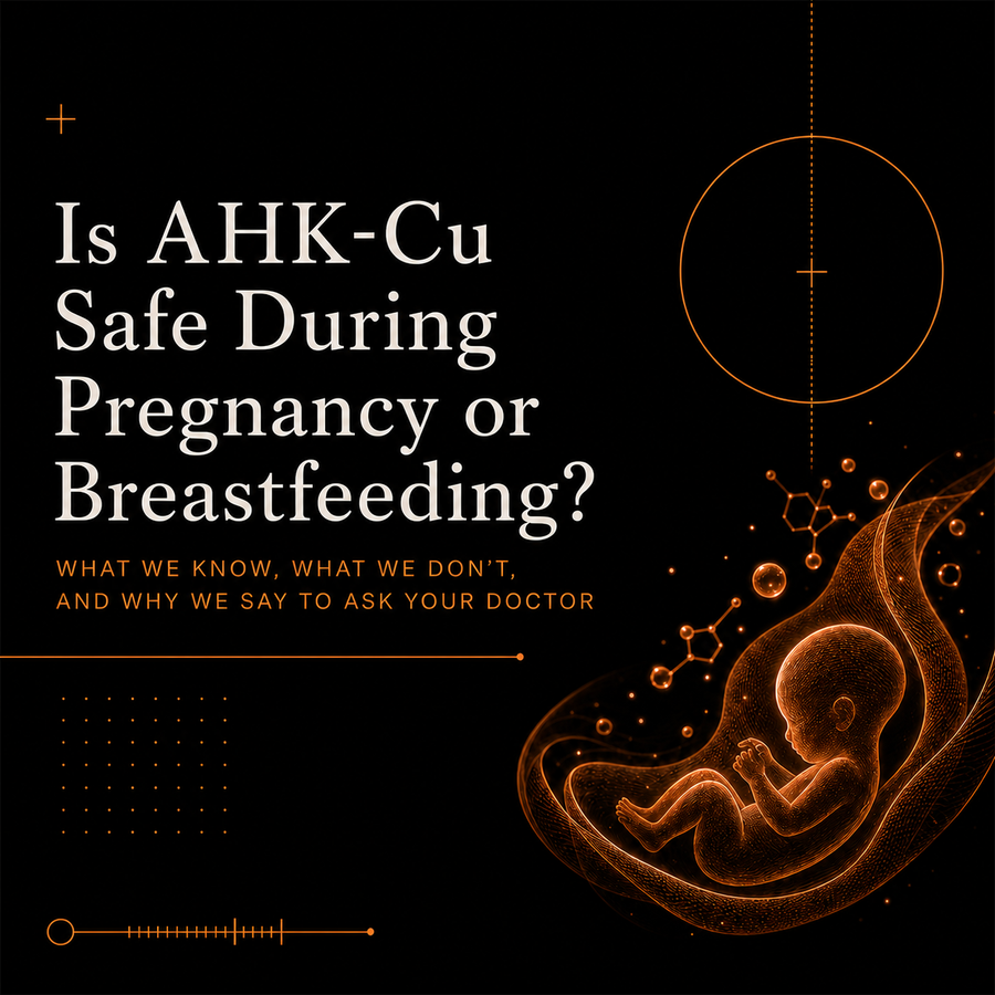 Is AHK-Cu Safe During Pregnancy? What We Know and What We Don't