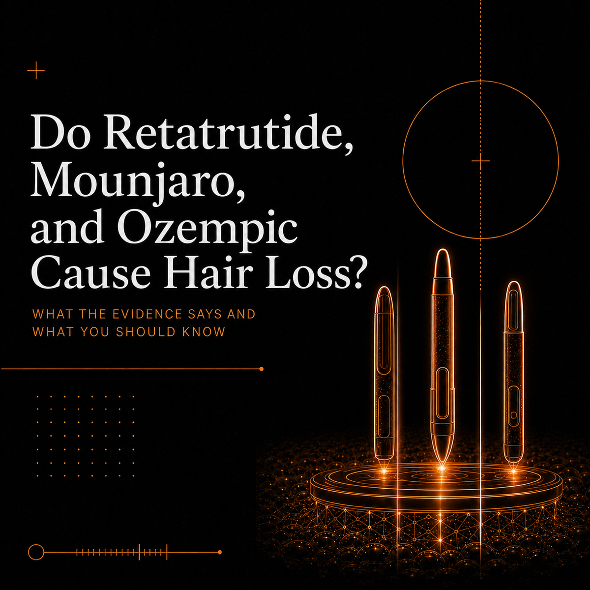 Do Retatrutide, Mounjaro, and Ozempic Cause Hair Loss? – AmpleLab