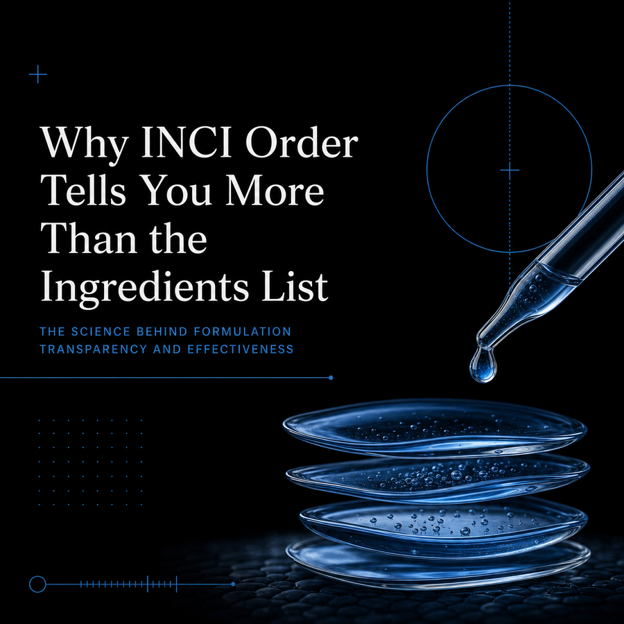 Why INCI Order Tells You More Than the Ingredients List