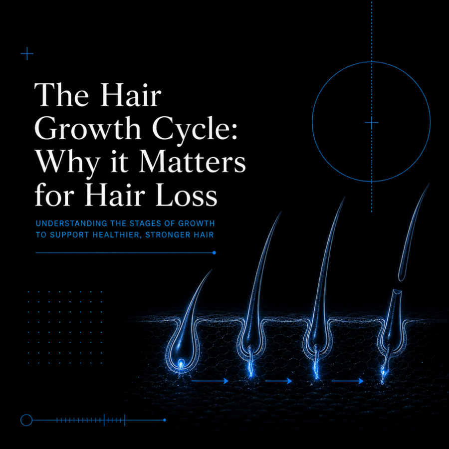 The Hair Growth Cycle: What It Is, How It Works, and Why It Matters for Hair Loss