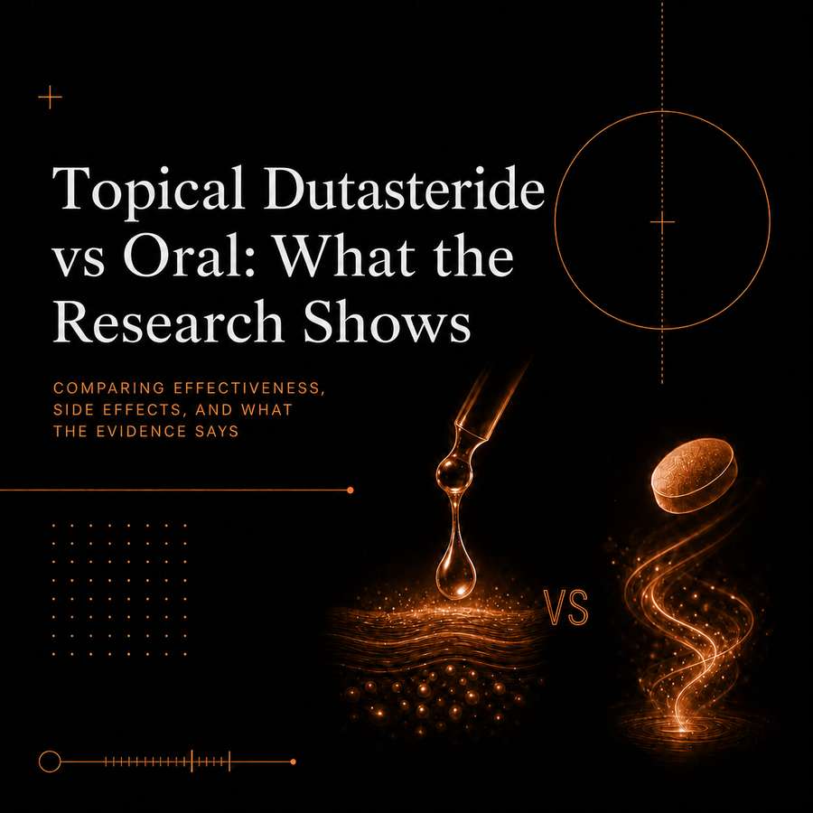 Topical Dutasteride vs Oral: What the Research Shows, and Where It's Still Thin