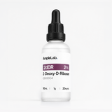 AmpleLab 2dDR dropper bottle on a white background