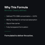 PTD-DBM Peptide Serum 0.01% | Hair & Scalp Support