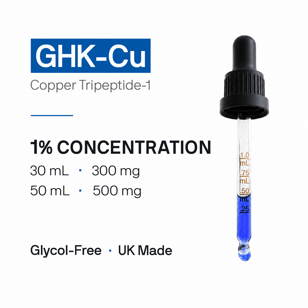 ghk-cu concentration Copper Peptide Serum 1% GHK-Cu 10mg | 60 fat-oxidation 200 mg4% Face SerumVeganNon Format:10 x 1 ml